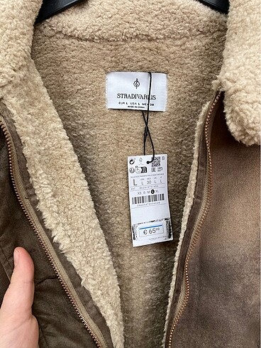 Stradivarius Stradivarius Vintage Bomber Yünlü Ceket