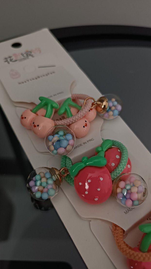 Renkli Boncuklu Çocuk Saç Tokaları - Görsel 4