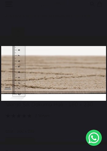 Normod -Bohem Tarzı Camel Renkli Margo Dokuma Halı 160x230 - Görsel 3