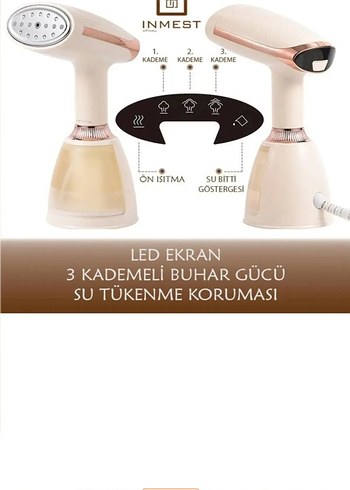 Buharlı Kırışıklık Giderici Ütü - Görsel 3