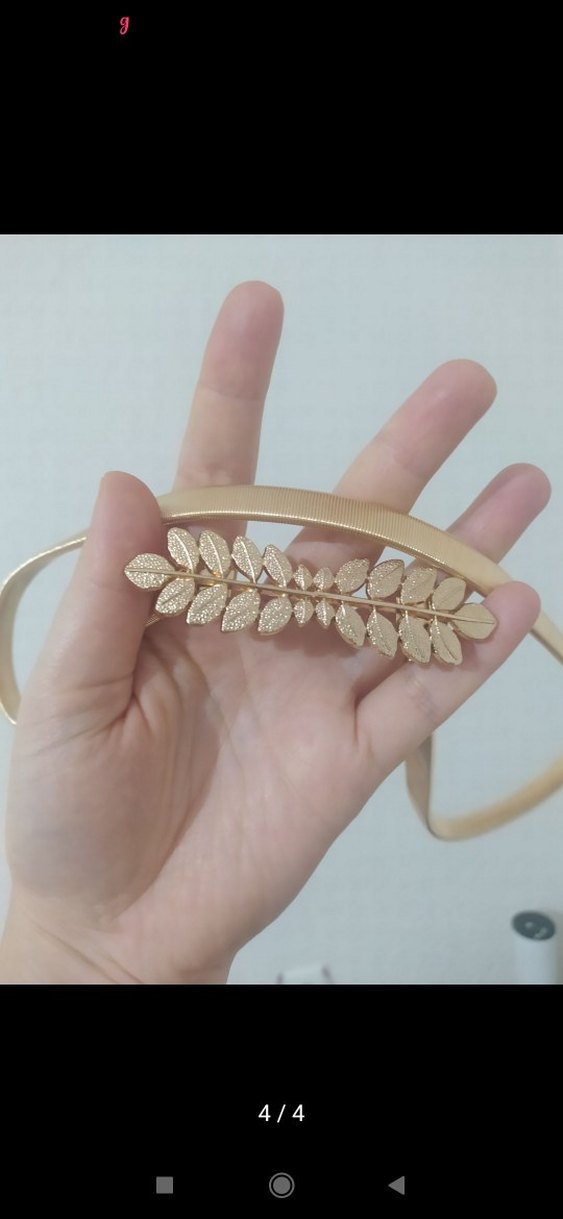 Gold Bohem kemer - Görsel 2