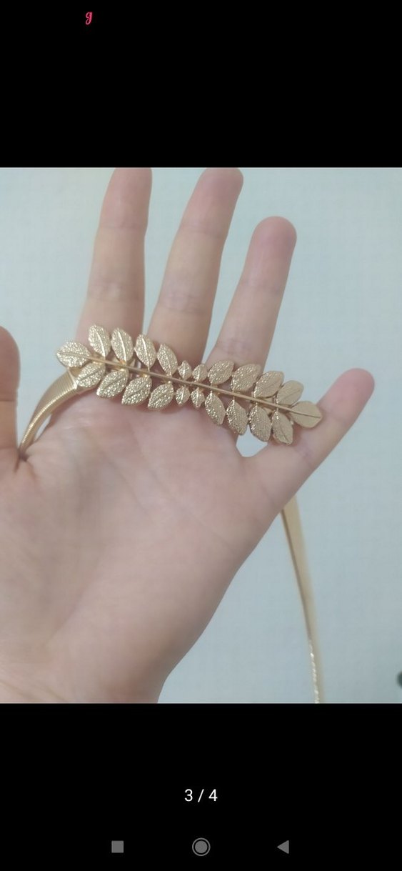 Gold Bohem kemer - Görsel 3