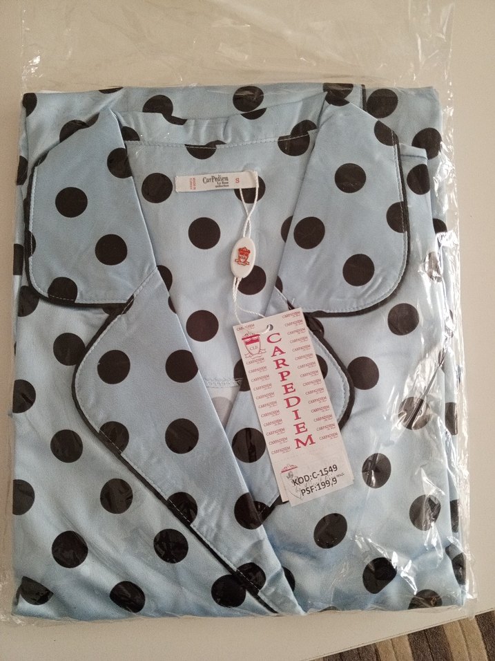 bayan saten sabahlık - Görsel 2