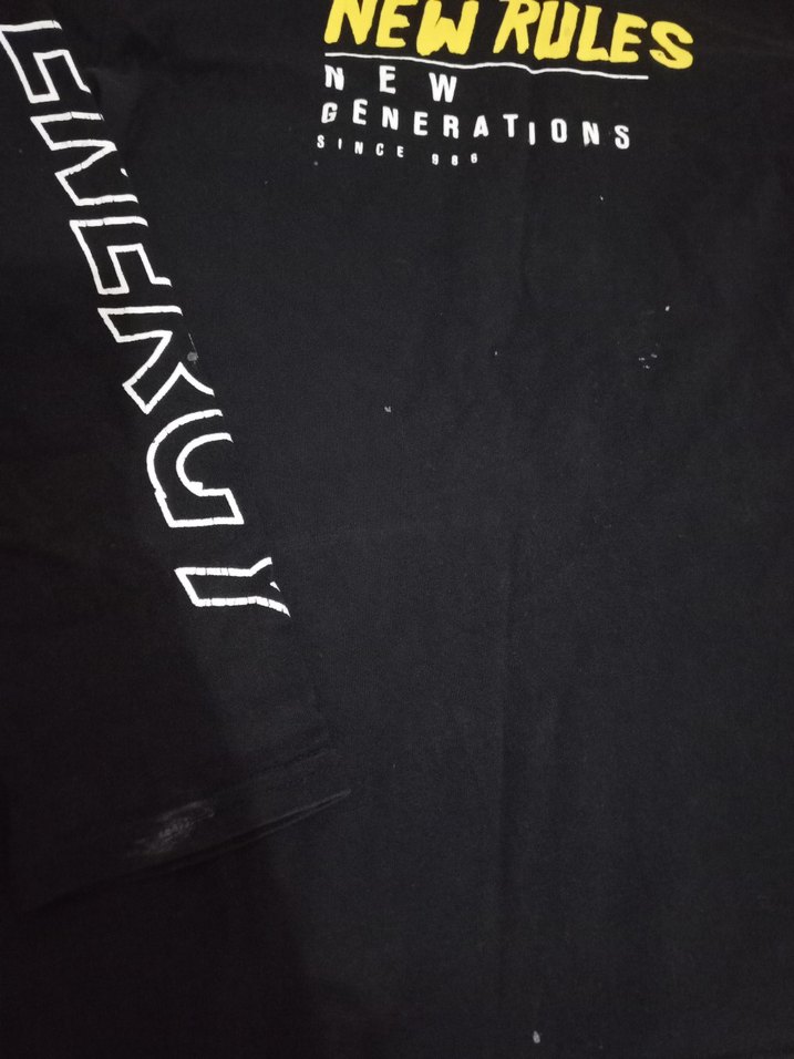 Erkek Siyah Kapüşonlu Sweatshirt - Görsel 2