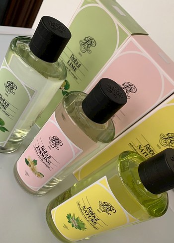 Rebul 270Ml Kolonyası Seti - Lime, Jasmine, Nature - Görsel 4