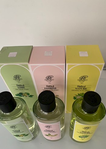 Rebul 270Ml Kolonyası Seti - Lime, Jasmine, Nature - Görsel 3