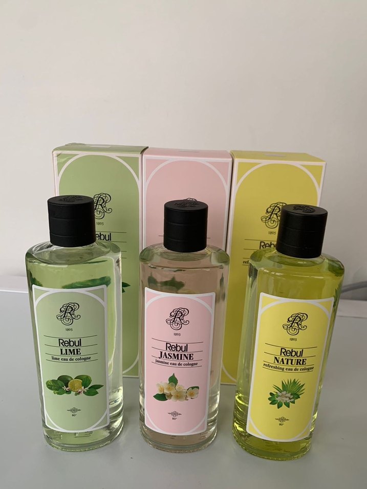 Rebul 270Ml Kolonyası Seti - Lime, Jasmine, Nature - Görsel 2