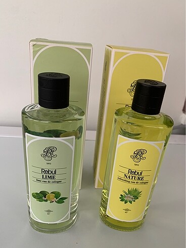 Atelier Rebul REBUL 270ML NATURE+LİME KOLONYA SETİ