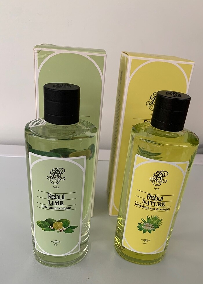 REBUL 270ML NATURE+LİME KOLONYA SETİ - Görsel 2
