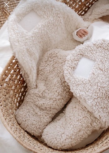 Bebek peluş dış kundak - Görsel 6