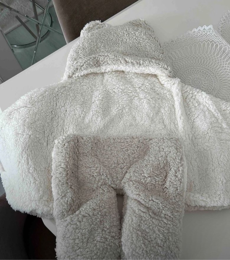 Bebek peluş dış kundak - Görsel 2