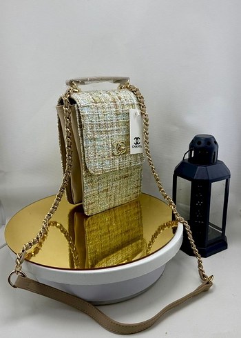 Chanel Zincir Detaylı Pembe Kadın Omuz Çantası