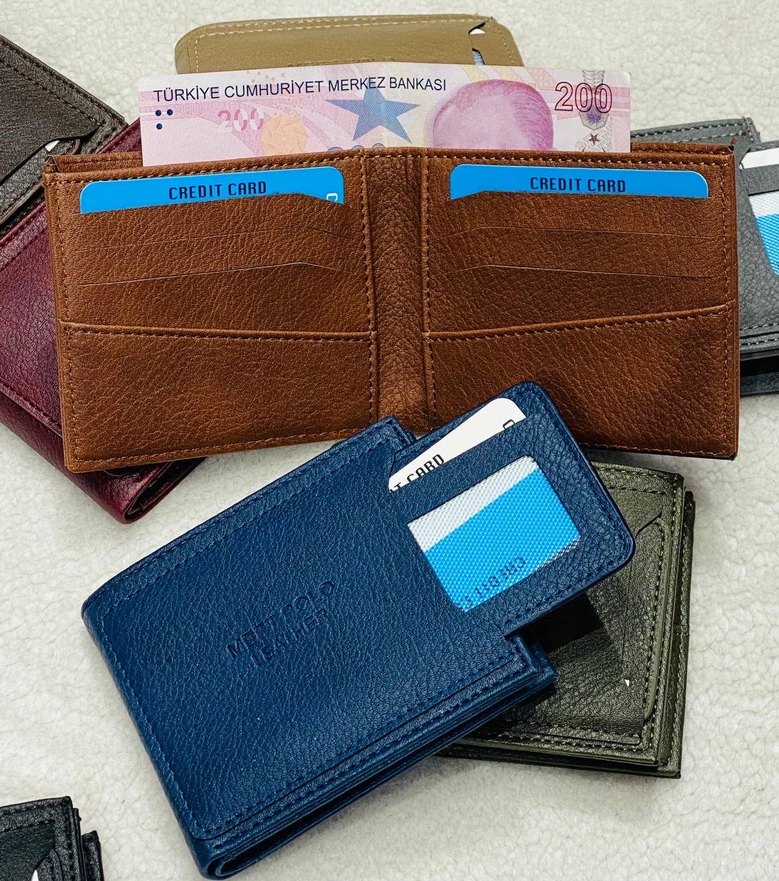 MEETPOLO Deri Erkek Cüzdanı - Görsel 2