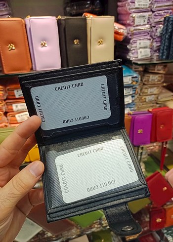 Modern Klasik Siyah Erkek Cüzdanı - Görsel 4