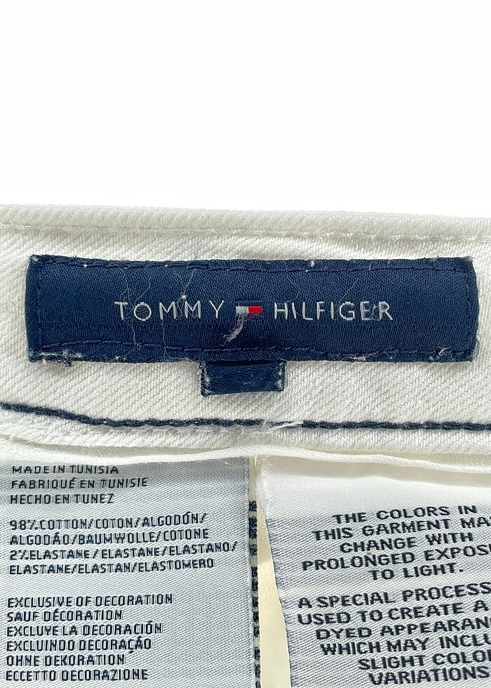 Tommy Hilfiger Mini Etek %70 İndirimli. - Görsel 4