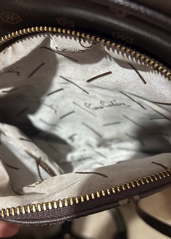 Kahverengi Baskılı Kadın Deri Sırt Çantası - Görsel 2