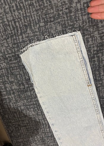 Gri Regular Fit Midi Kot Pantolon - Görsel 5