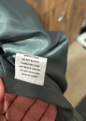 Gri Mini Kadın Kışlık Mont - Görsel 6