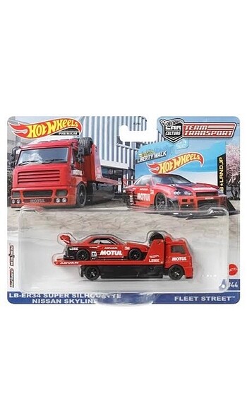 Hot Wheels Team Transport Premium LB-ER34Super Silhouette Nissan