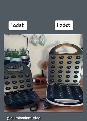 Kurabiye makinesi ( 24' lul)