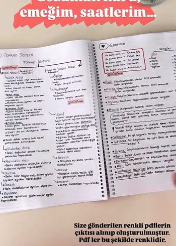  Beden Tarih notu el yazılı