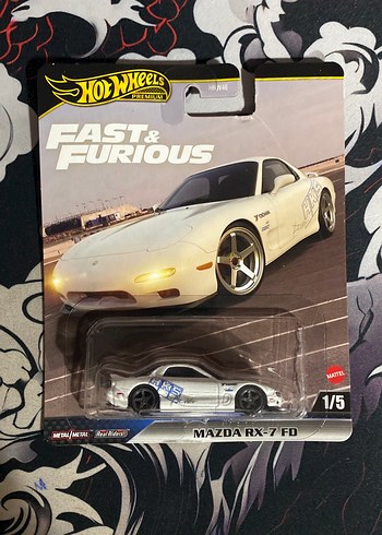 Hot Wheels Beyaz Mazda RX-7 FD
