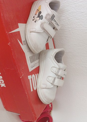 Diğer Beyaz Erkek Çocuk Cırt Cırtlı Sneaker