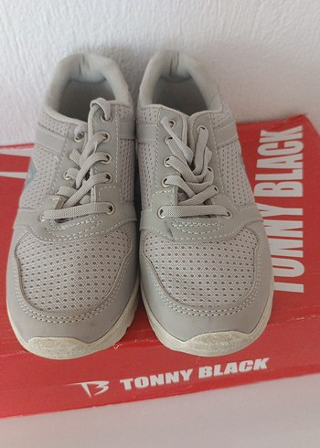 Tonny Black Gri Spor Kadın Sneaker