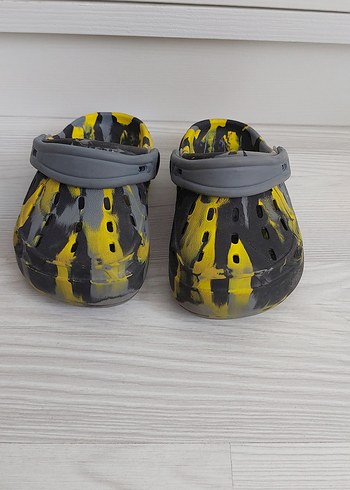 skechers Erkek Çocuk Sarı Gri Terlik