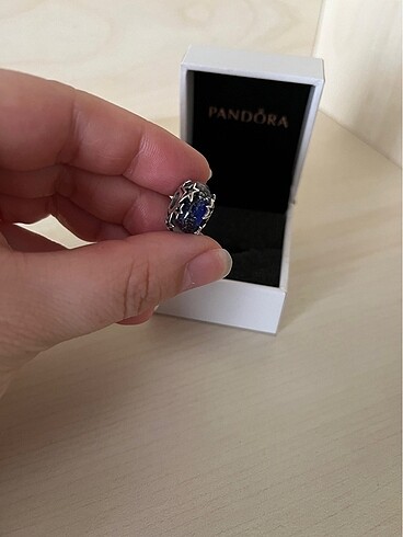Pandora Pandora galaksi mavisi ve yıldız murano charm