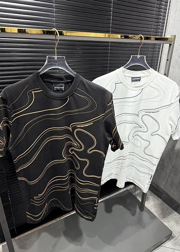 l/xl Beden Drapeli Siyah Erkek Tişört