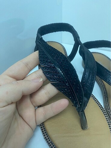 36 Beden Taşlı sandalet