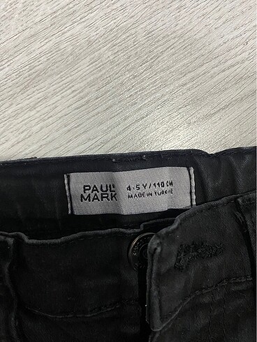 Paulmark Erkek çocuk siyah kot pantolon