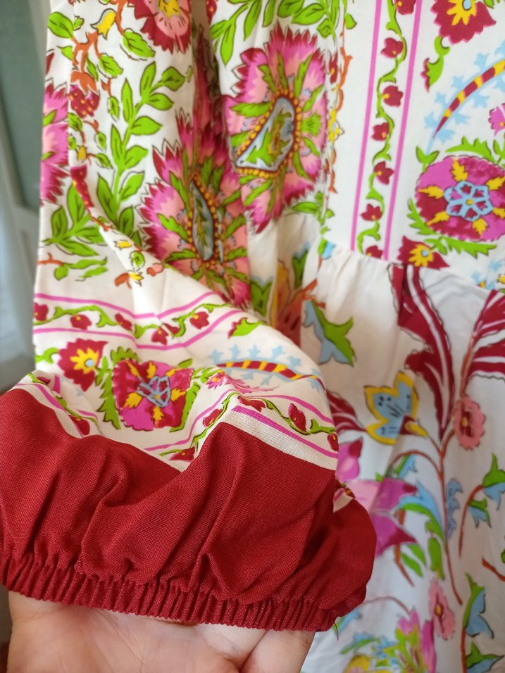 desenli yazlık elbise - Görsel 3