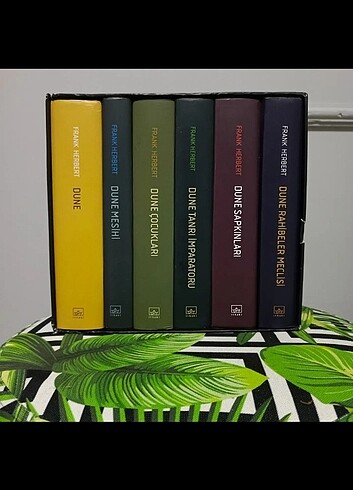 Dune kutulu ciltli set frank herbert ithaki