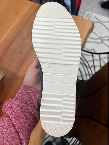 36 Beden mavi Renk Derimod loafer