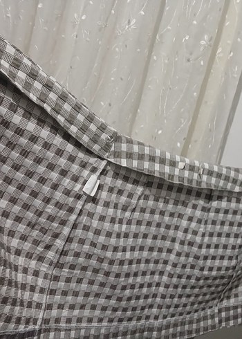 ekoseli kışlık etek. - Görsel 2