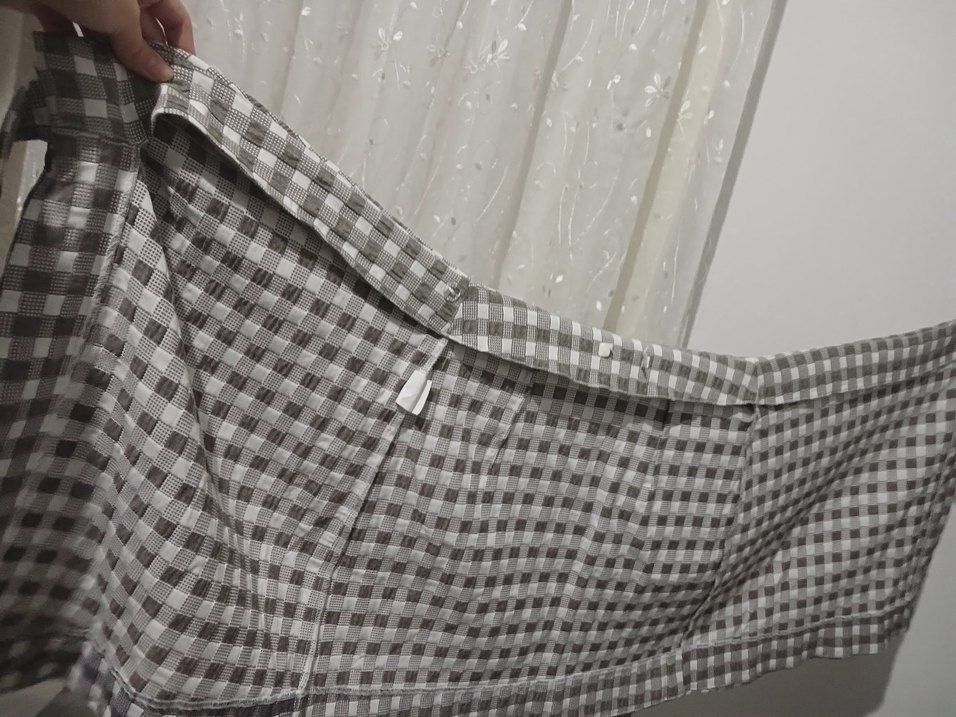 ekoseli kışlık etek. - Görsel 2