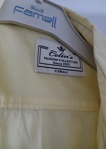 Sarı Uzun Kollu yazlık Gömlek - Görsel 2