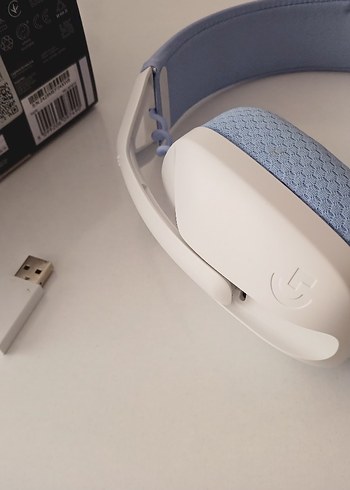 Logitech G435 Mavi-Gri Kablosuz Gaming Kulaklık - Görsel 6