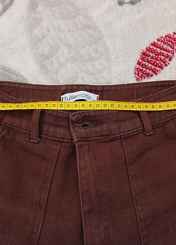 Kahverengi bol pantolon - Görsel 3