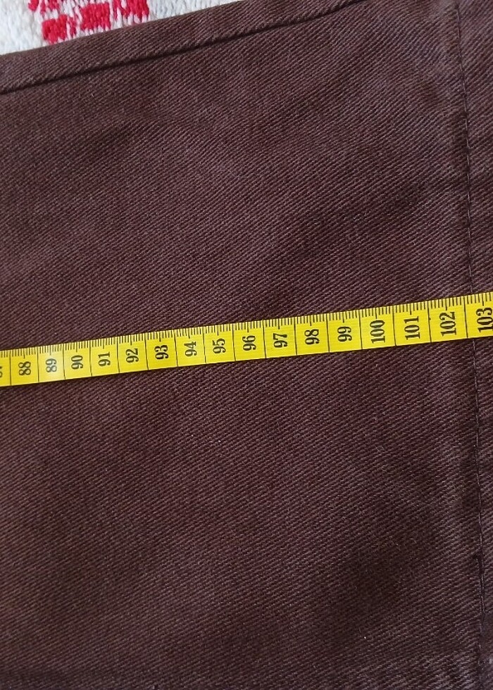 Kahverengi bol pantolon - Görsel 4