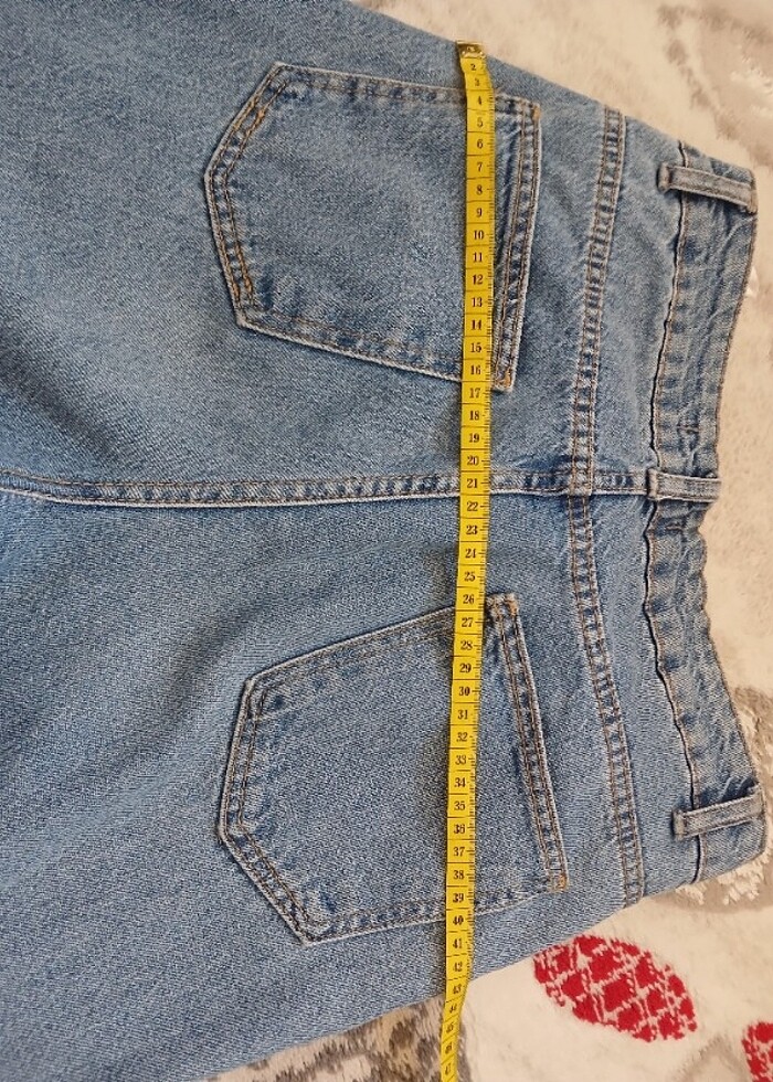 Boru paça kot pantolon - Görsel 2