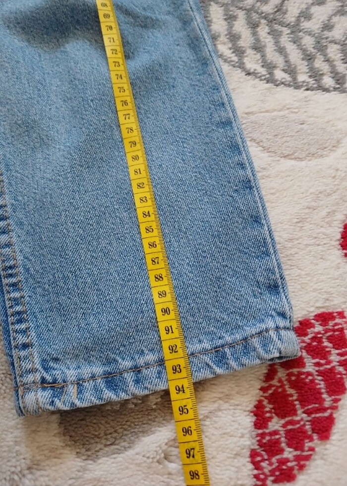 Boru paça kot pantolon - Görsel 3