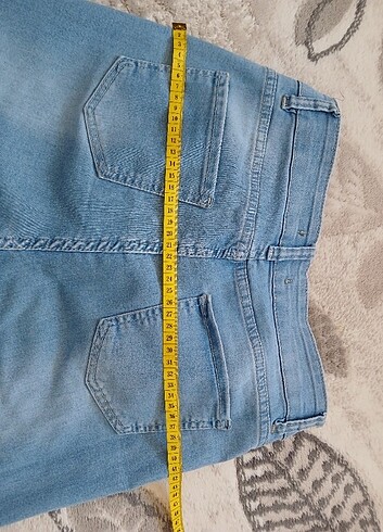 Dar paça likralı pantolon  - Görsel 5