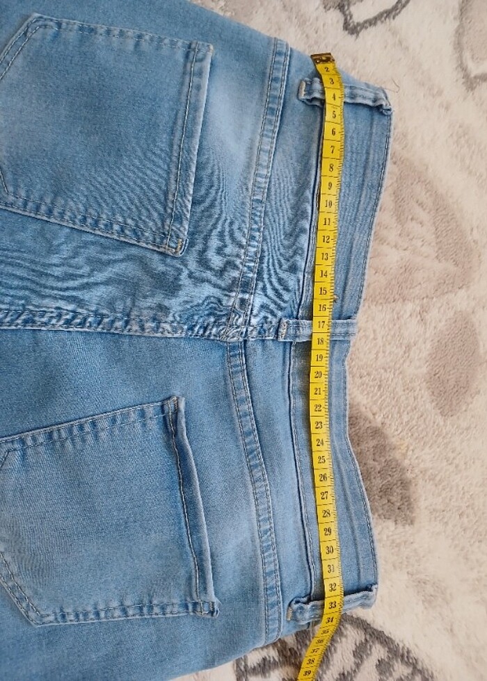 Dar paça likralı pantolon  - Görsel 4