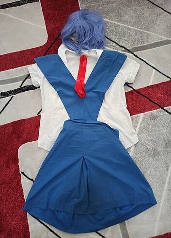 Rei Ayanami Uniform Cosplay Evangelion