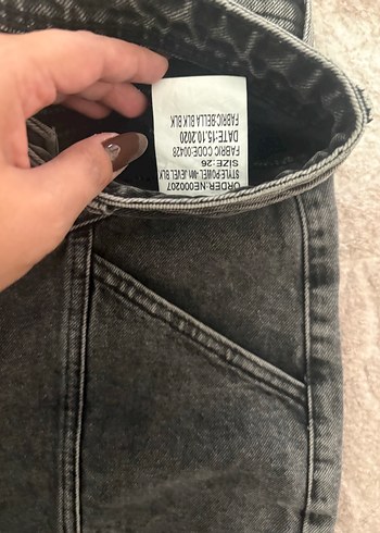 Zapa Gri Bol Kesim Midi Kot Pantolon