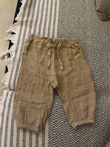 Müslin jogger pantolon