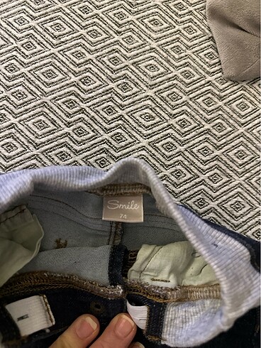 6-9 Ay Beden lacivert Renk Jeans